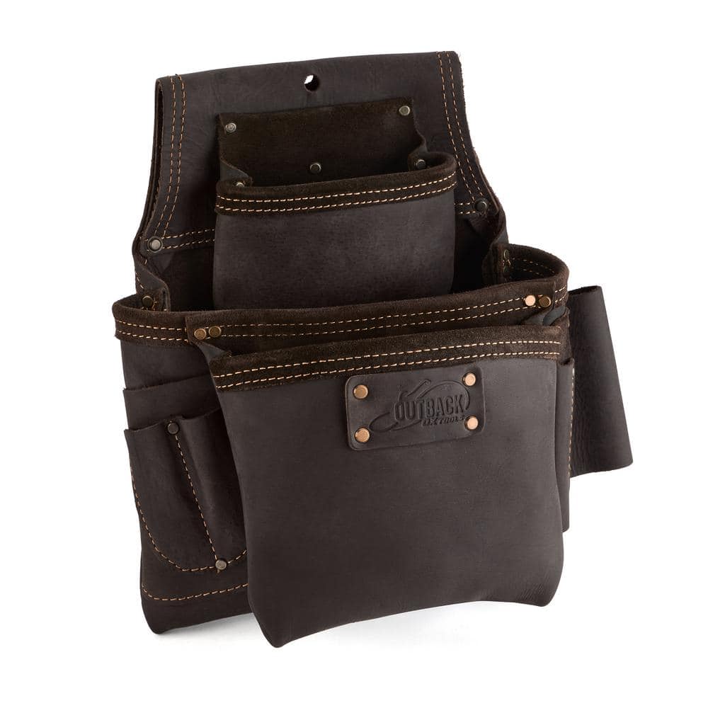 OX TOOLS Pro 3 Pouch Oil-Tanned Leather Fastener Bag OX-P263503 - The ...