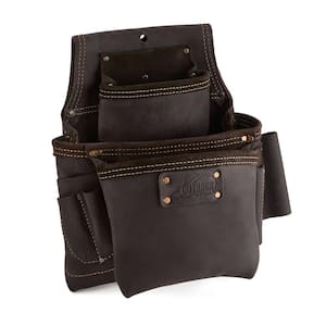 Pro 3 Pouch Oil-Tanned Leather Fastener Bag