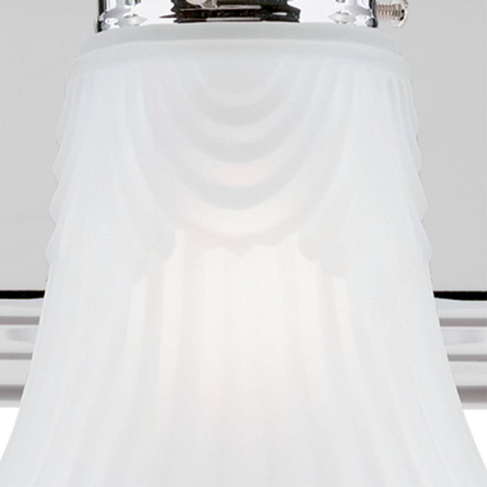 Westinghouse 24" Chrome Glass 3-Light Wall Sconce