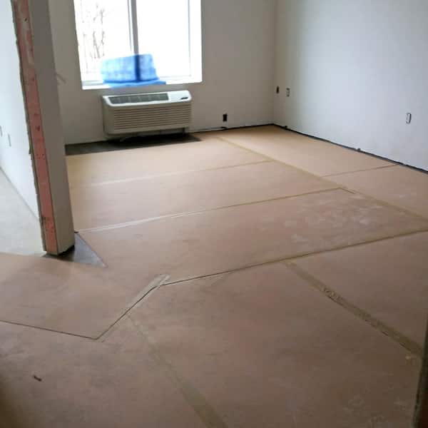 Temporary Floor Protection Sheet, How To Protect Tile Floors During Construction