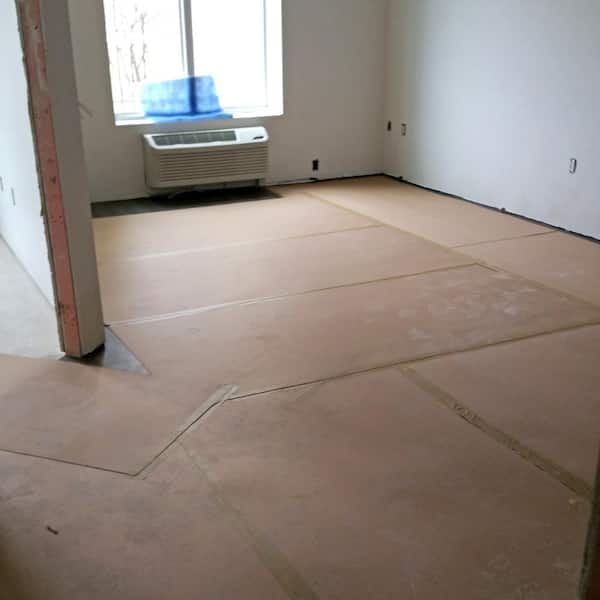 MASONITE BOARD, SUB-FLOOR, FLOORING 96 X 48 X 1-1/8, 3/8