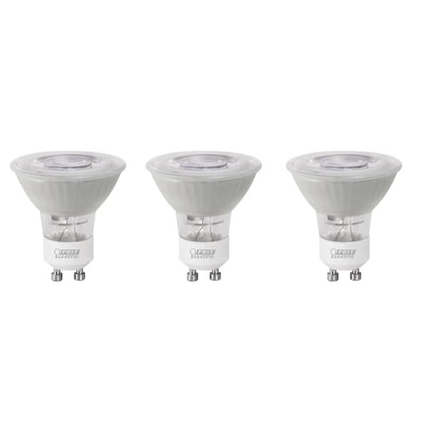 Feit Electric 35-Watt Equivalent Bright White (3000K) MR16 Bi-Pin Base LED Light Bulb (3-Pack) BPMR16IFGU300930CA/3 - The Home Depot