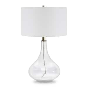 Mirabella 25-1/2 in. Clear Glass Table Lamp