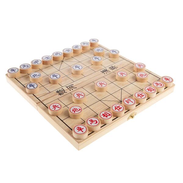Traditional wooden Chinese Checkers game 