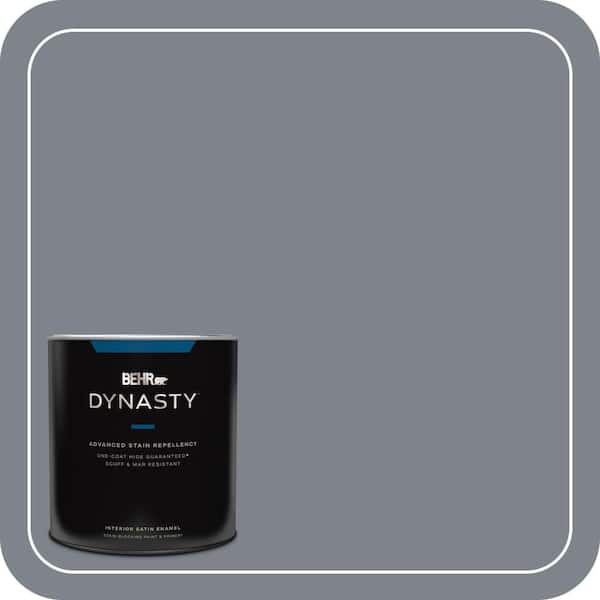 BEHR DYNASTY 1 qt. #760F-5 Milestone Satin Enamel Interior Stain-Blocking Paint and Primer