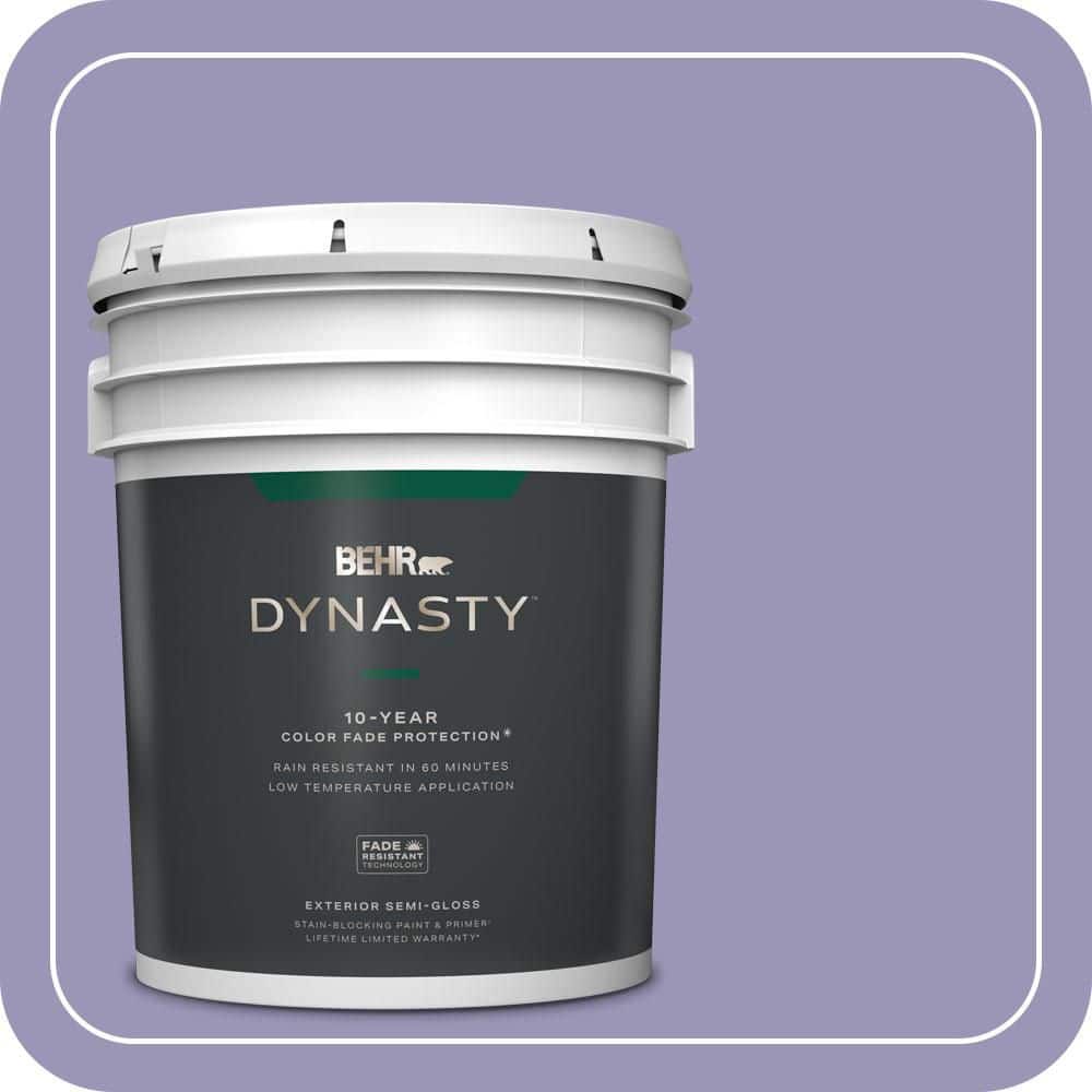 5 gal. #640D-5 June Berry Semi-Gloss Enamel Exterior Stain-Blocking Paint & Primer price history on PriceWatchPro