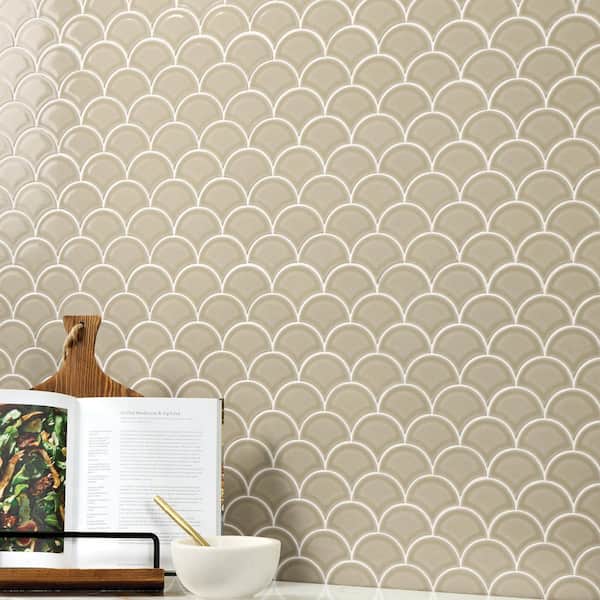 Daltile Revalia Remix Delightful Tan 13 in. x 13 in. Glossy