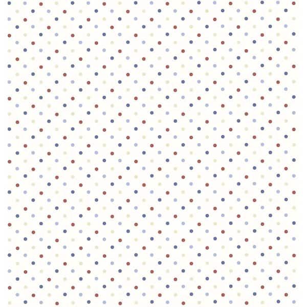 Chesapeake Lilli Ocean Happy Dots Ocean Paper Strippable Roll (Covers 56.4 sq. ft.)