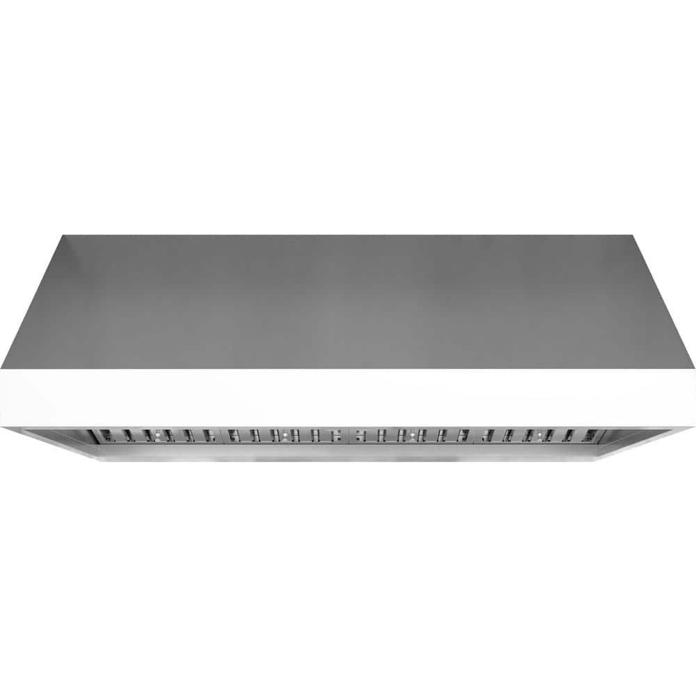 Zephyr Cypress 42 in. 1200 CFM Wall Mount Range Hood with LED Light in Stainless Steel, Silver