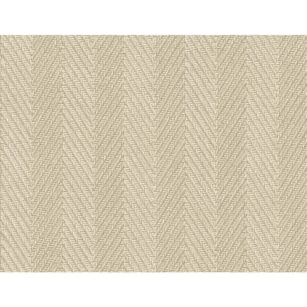 DuPont 60.75 sq. ft. Tedlar Latte Throw Knit High Performance Vinyl Unpasted Wallpaper Roll