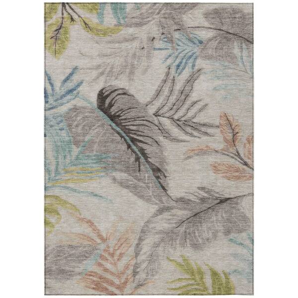 Chantille Machine Washable Indoor/Outdoor Abstract ACN2768 Beige 10 ft. x 14 ft. Area Rug