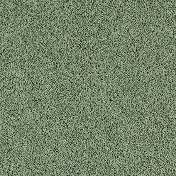 Lifeproof with Petproof Technology 8 in. x 8 in. Texture Carpet Sample - Cleoford -Color Lucky Clover