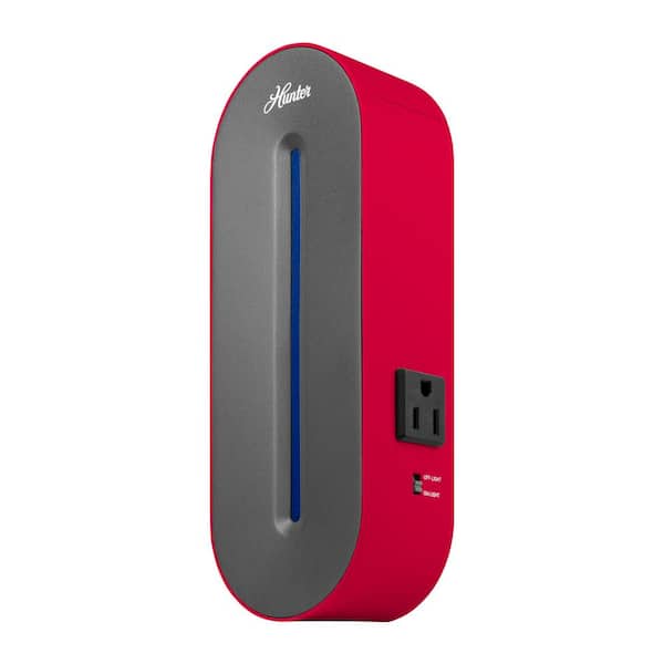 FILTER-MONSTER HP247AP Plug-In UV-C Air Sanitizer Air Purifier - Red