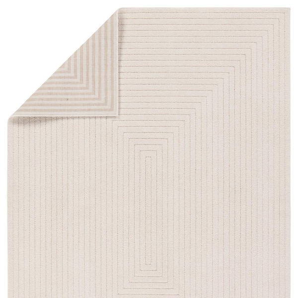 Archias 9 ft. x 12 ft. Cream Geometric Area Rug