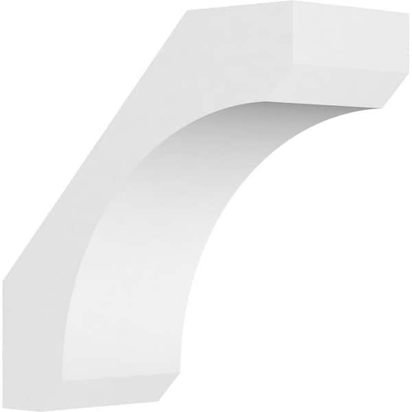 Ekena Millwork 3"W x 8"D x 8"H Standard Legacy Architectural Grade PVC Knee Brace