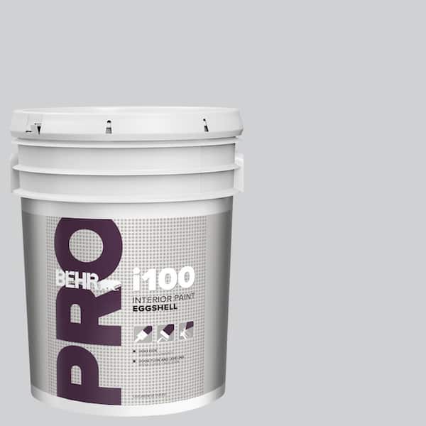 5 gal. #N510-1 Silver Shadow Eggshell Interior Paint