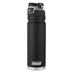 Coleman Autoseal FreeFlow Stainless Steel Insulated Water Bottle, Black, 40 oz