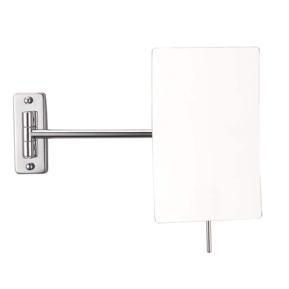 Glimmer 5.9 in. x 8.5 in. Wall Mounted LED 3x Rectangle Makeup Mirror in Chrome price history on PriceWatchPro