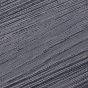 Infinity IS 5.35 in. x 6 in. Starter Cape Town Grey Composite Deck Board Sample