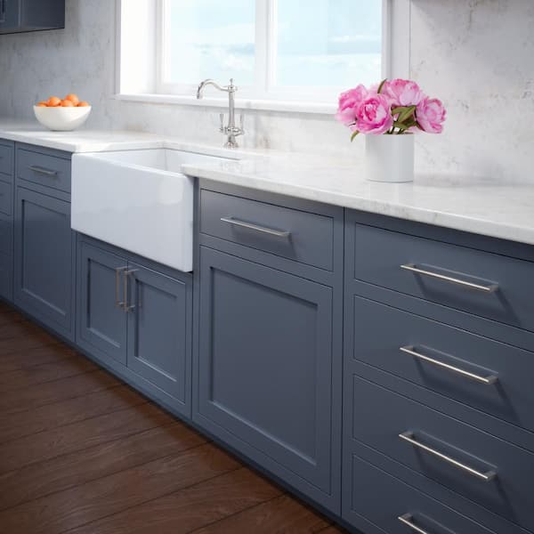 Vail 6 in. Center-to-Center Satin Nickel Drawer Pull Vail 6 in. Center-to-Center Satin Nickel Drawer Pull