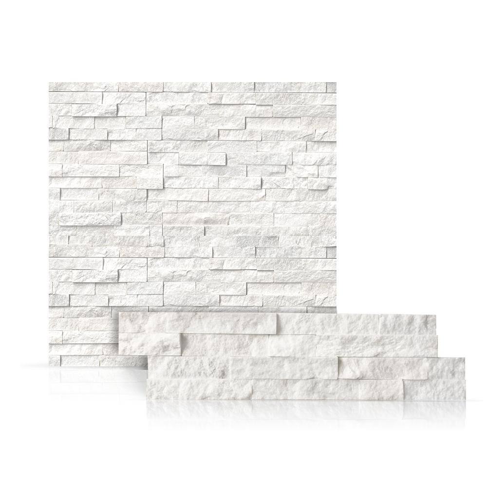 Prestige Stone & Granite Artic White 6 in. x 24 in. Natural