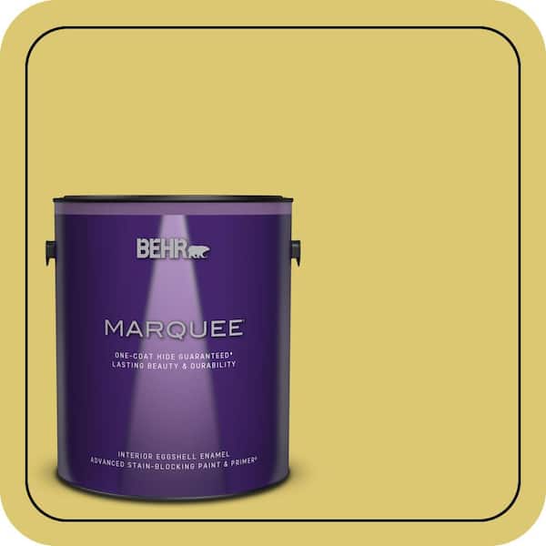 BEHR MARQUEE 1 gal. #P330-5 Midori Eggshell Enamel Interior Paint & Primer