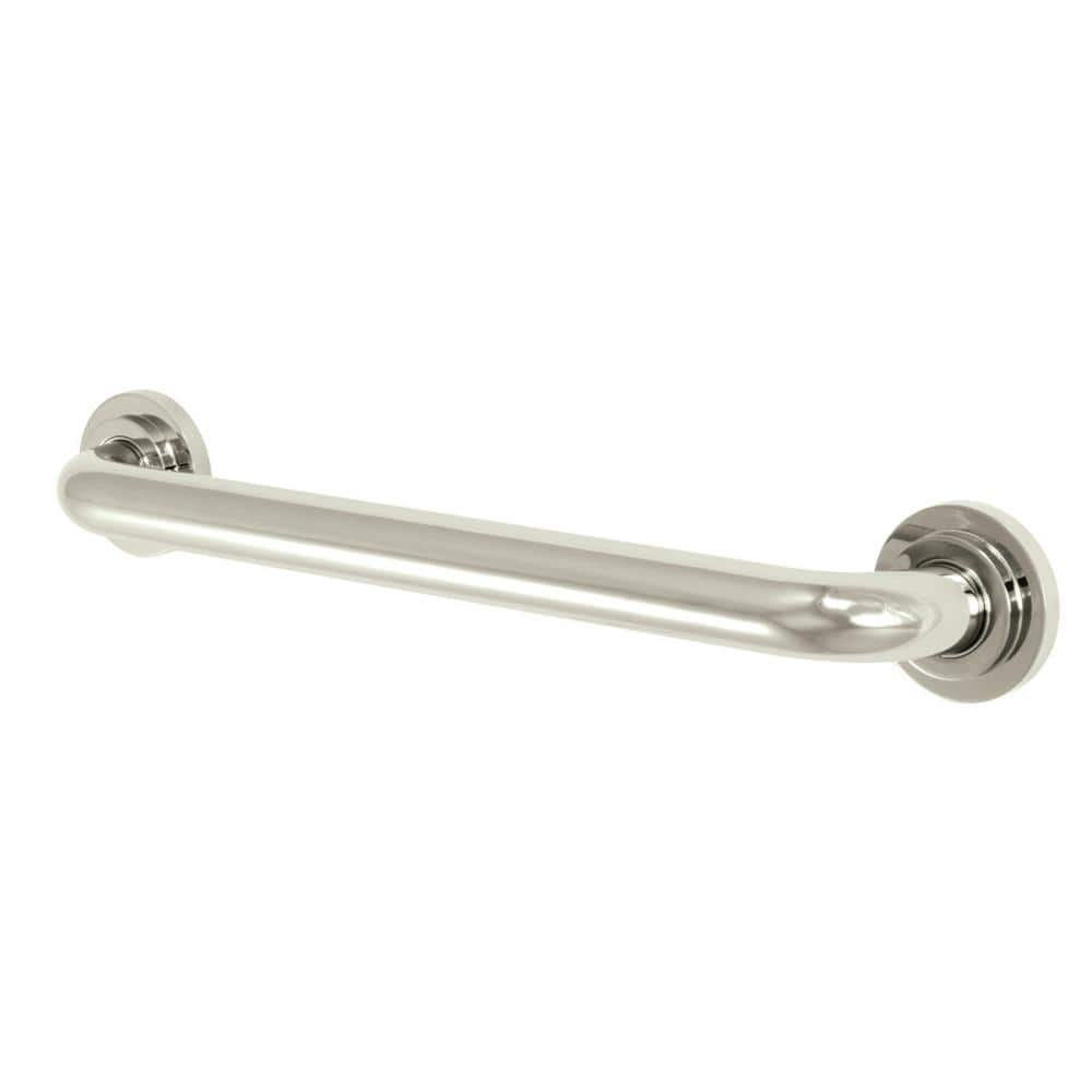 Kingston Brass Manhattan 16 In. X 1-1 4 In. Grab Bar In Polished Nickel 