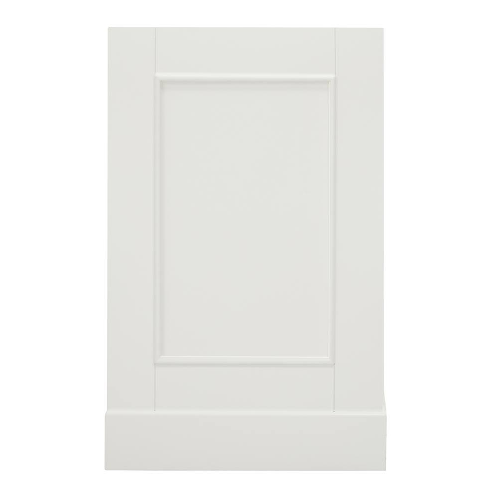 Stafford White Solid Wood 42.75" Freestanding Bathroom Vanity Cabinet