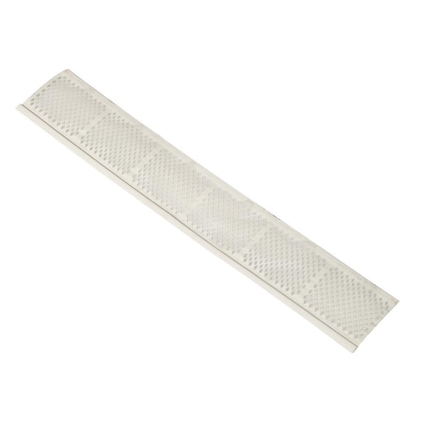Amerimax Home Products Snap In Filter 3 ft. White Vinyl Micro Mesh Gutter Guard (25-Pack)