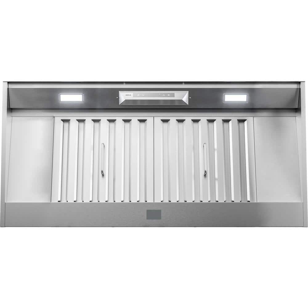 Monsoon Connect 42 in. 700 CFM Insert Mount Range Hood with LED Light in Stainless Steel