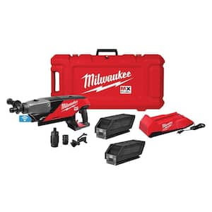 MX FUEL Lithium-Ion Cordless Handheld Core Drill Kit with 2 Batteries and Charger