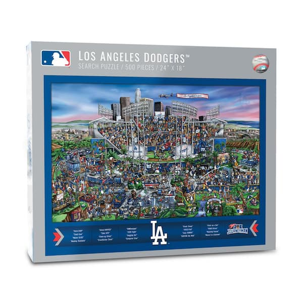 YouTheFan MLB Los Angeles Dodgers Joe Journeyman Puzzle