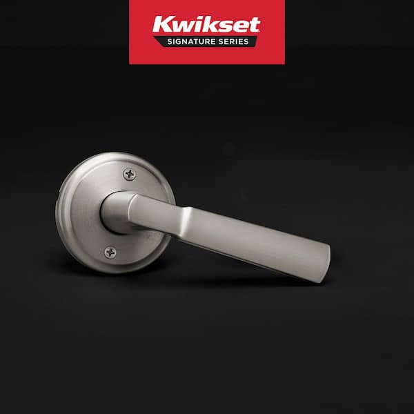 Perth Satin Nickel Reversible Half-Dummy Door Handle