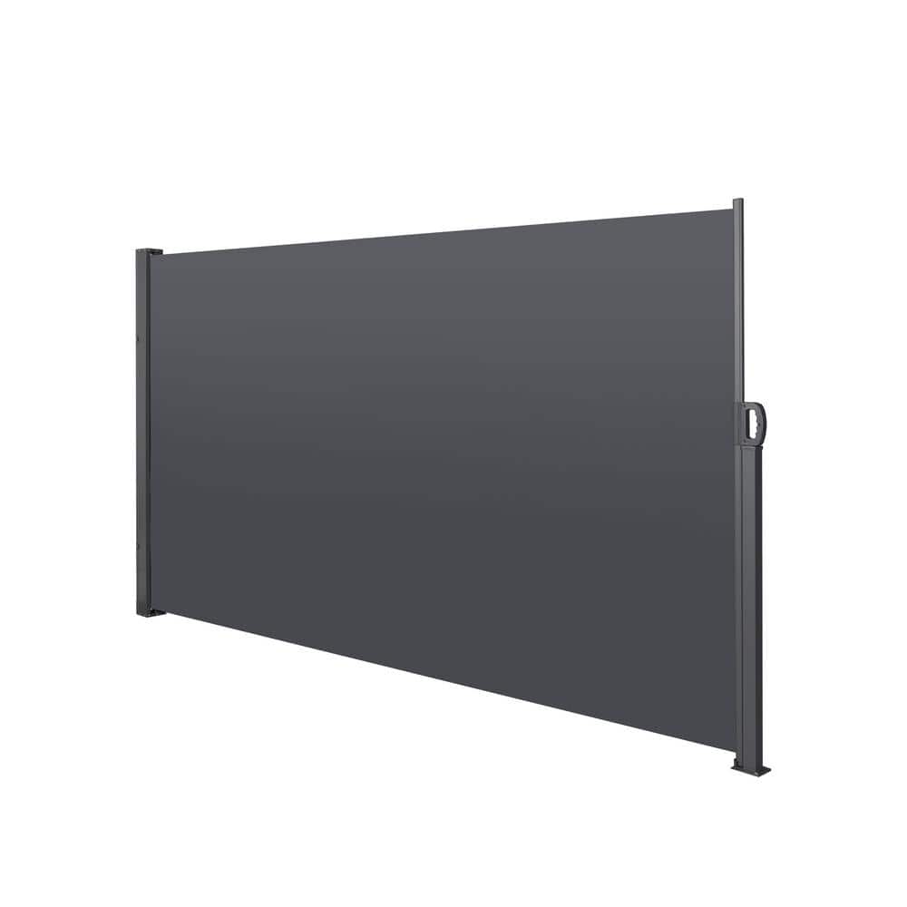 138 in. x 71 in. Retractable Side Screen Awning, Patio Privacy Screen for Garden, Balcony, Courtyard. price history on PriceWatchPro