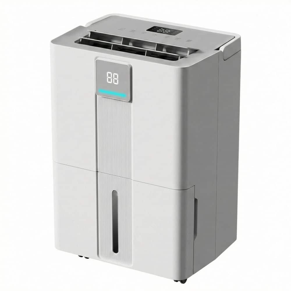 35 pt. 3000 sq. ft. Dehumidifier in. White with Auto Swing Louver, Dry Clothes Mode and 1.45 Gal. Tank price history on PriceWatchPro