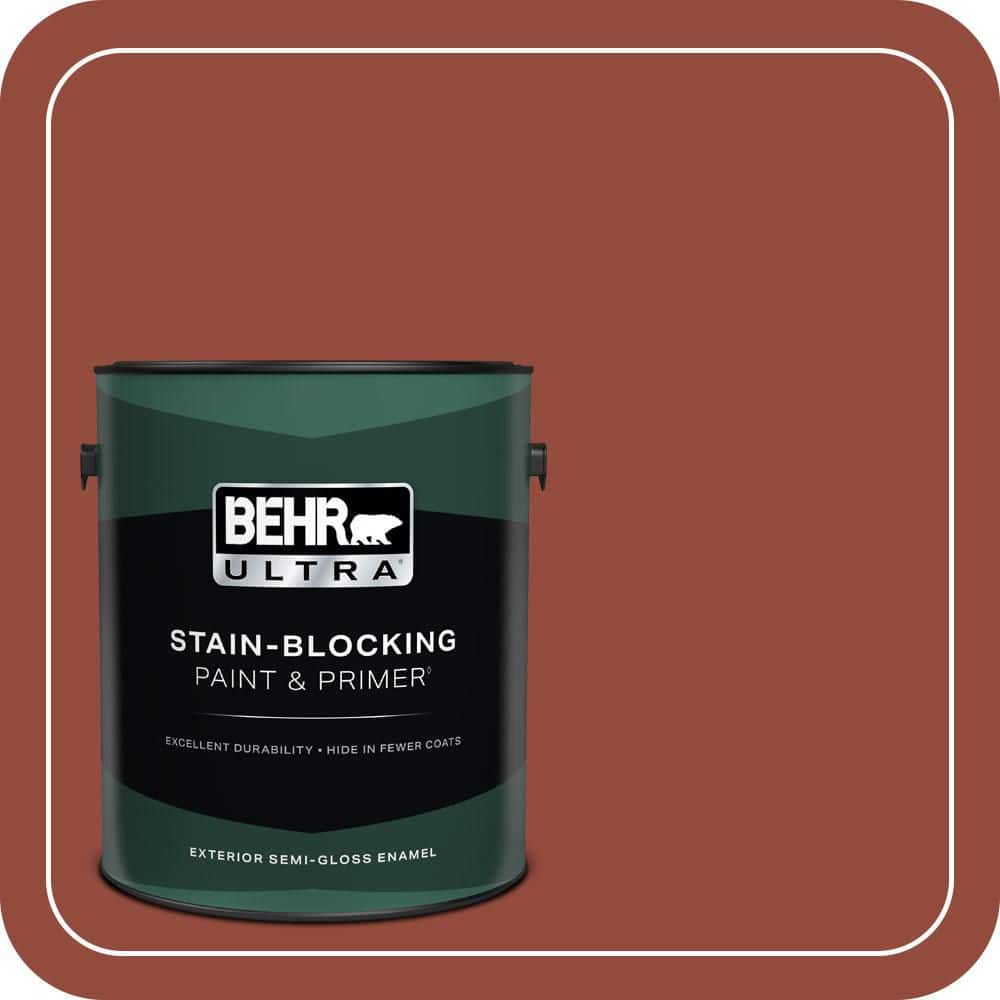 1 gal. #S-H-200 New Brick Semi-Gloss Enamel Exterior Paint & Primer price history on PriceWatchPro