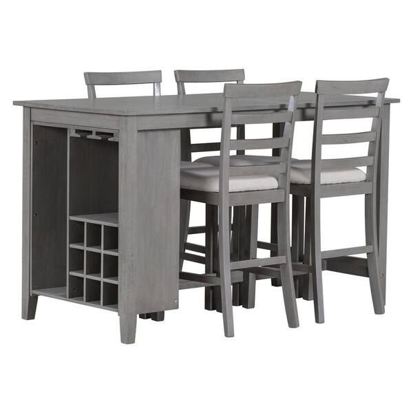 Rubber wood dining online set