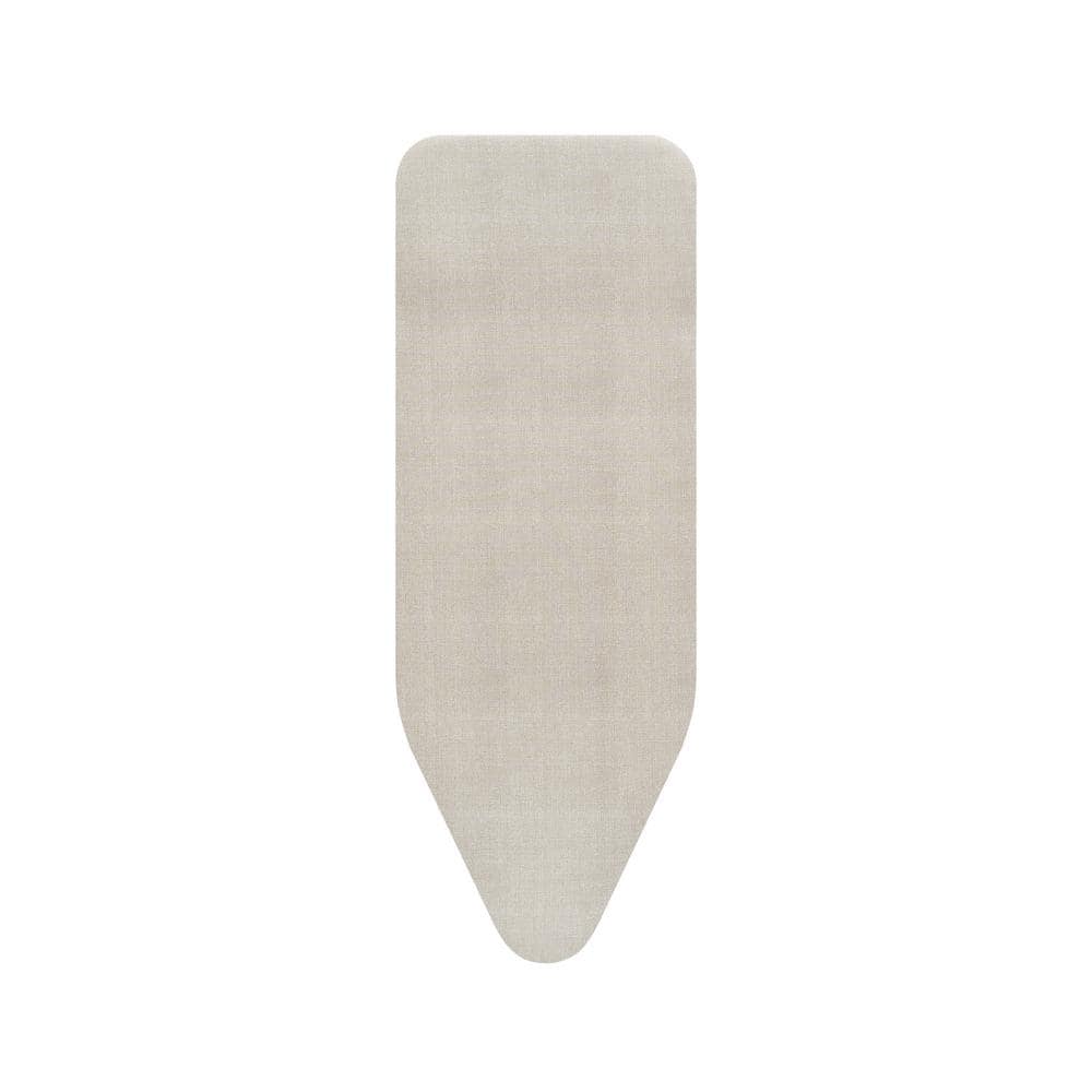 Cotton Ironing Board Cover with Foam Padding, Denim Gray, Large Size C (53.5 in. D x 23.6 in. W x 0.4 in. H)