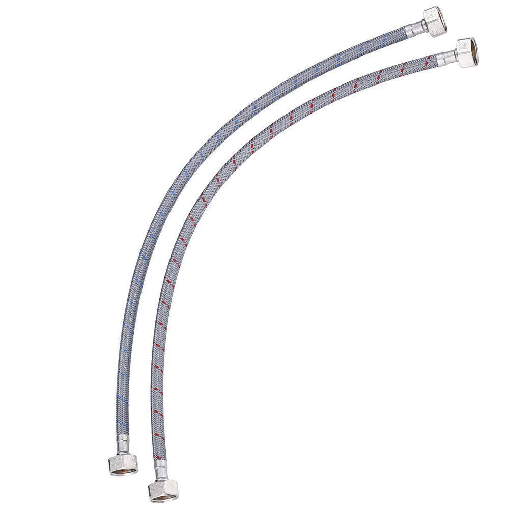 20 in. 1/2 in. Compression x 1/2 in. Compression Braid Stainless Steel Faucet Supply Line price history on PriceWatchPro