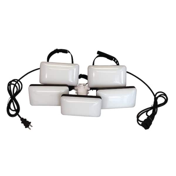 50 ft. 5-Head 7500 Lumens String Light Linkable