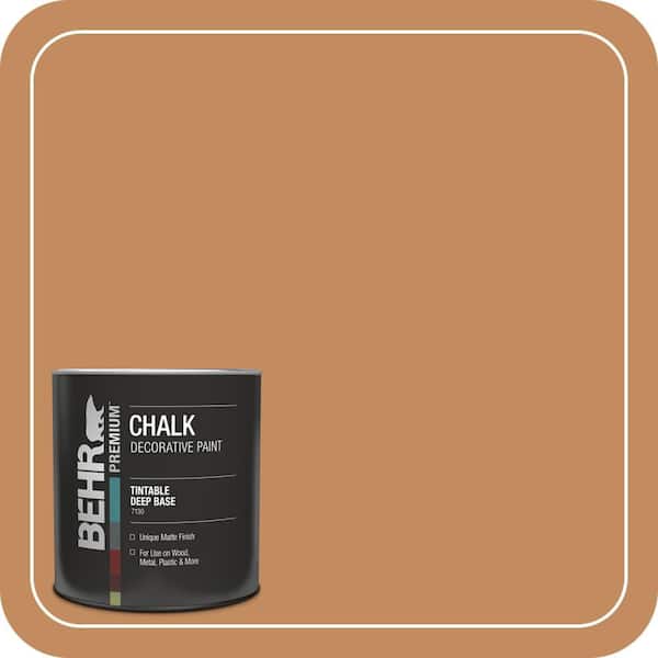 1 qt. #PPU3-13 Glazed Ginger Interior Chalk Finish Paint