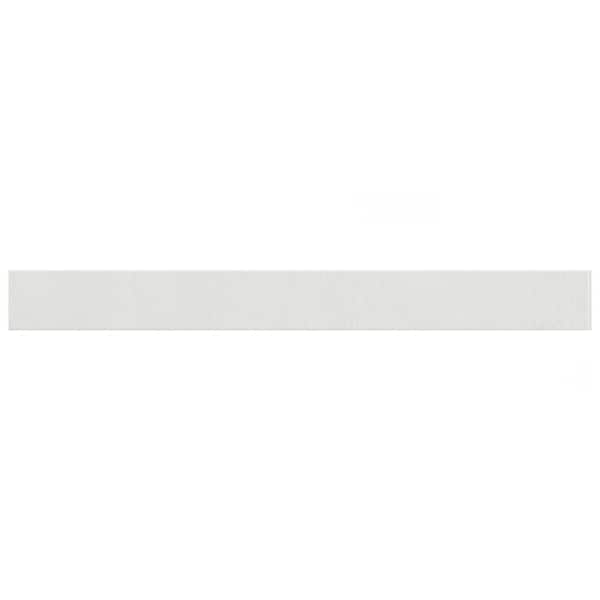 Merola Tile Tucson Total White 2 in. x 9 in. Porcelain Floor and Wall Take Home Tile Sample