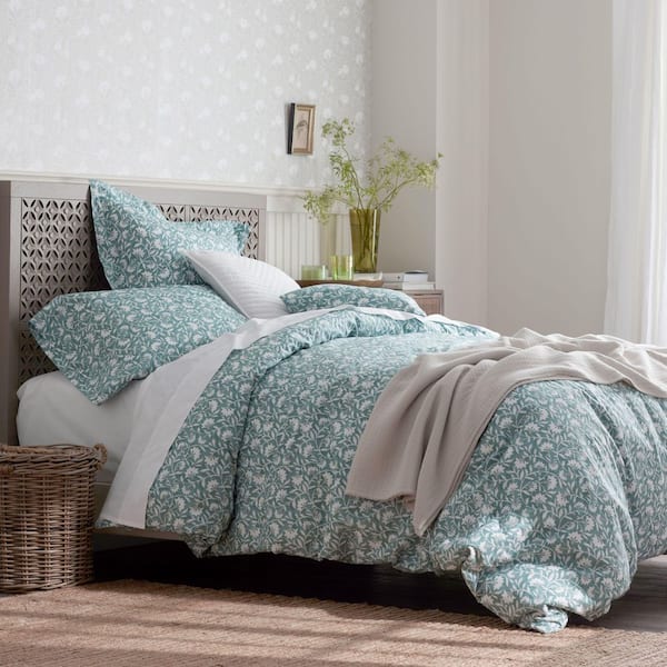 Company Cotton Ellary Vine Percale Sheet Set