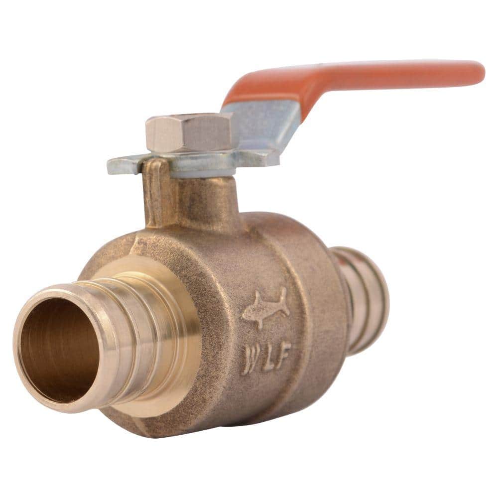 ハルッピーXS SharkBite 3/4 in. PEX Barb x Barb Brass Ball Valve 22462LF - The