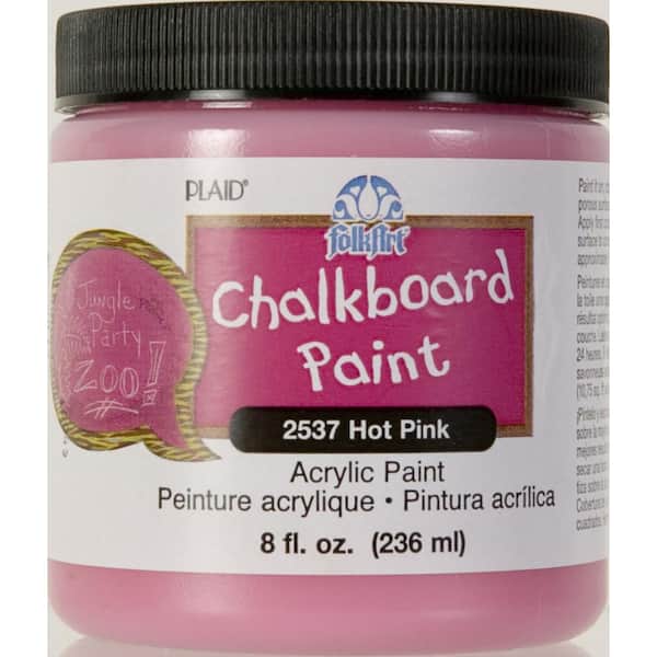 FolkArt Hot Pink Chalkboard Paint