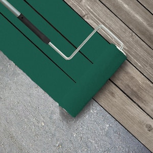 1 gal. #S-H-480 Forest Rain Textured Low-Lustre Enamel Interior/Exterior Porch and Patio Anti-Slip Floor Paint