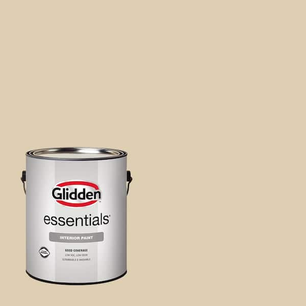 Glidden Essentials 1 gal. PPG1098-3 Sand Fossil Flat Interior Paint