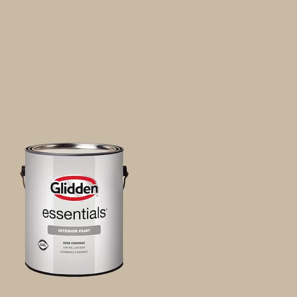 Glidden Essentials 1 gal. #PPG1097-4 Dusty Trail Flat Interior Paint