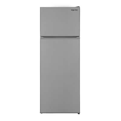 Avanti 7.4 cu. ft. Apartment Size Top Freezer Refrigerator in Black and  Platinum RA7316PST - The Home Depot