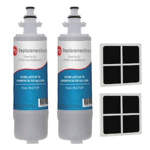 3X Arrowpure Compatible Refrigerator Water & Air Filters Set LG LT120F LT700P 